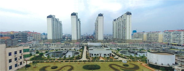 江西最大污水處理廠——南昌朝陽污水處理廠二期工程（省、市優(yōu)良工程，獲滕王閣杯）